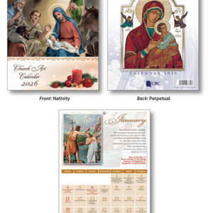 2026 Church Art Catholic Calendars