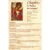St Michael Chaplet prayer card