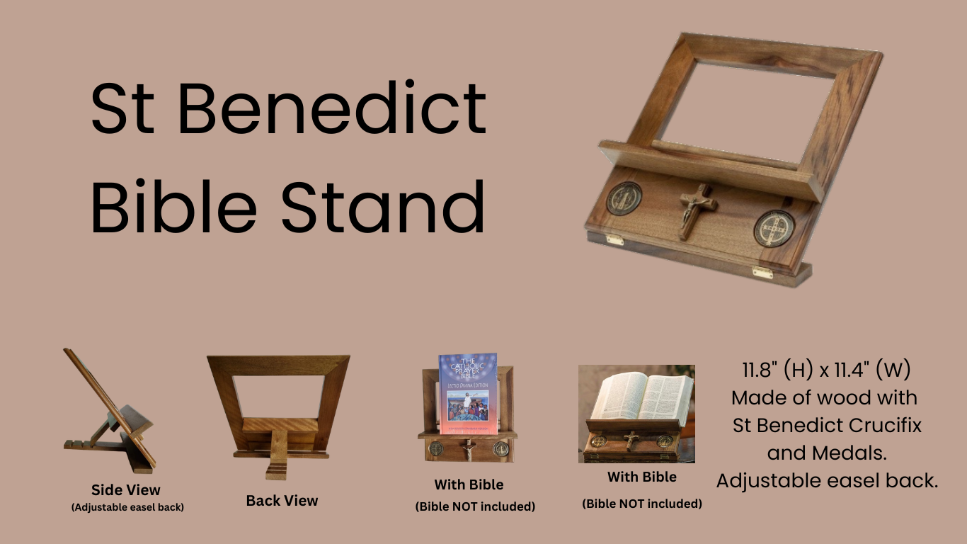 St Benedict Bible Stand