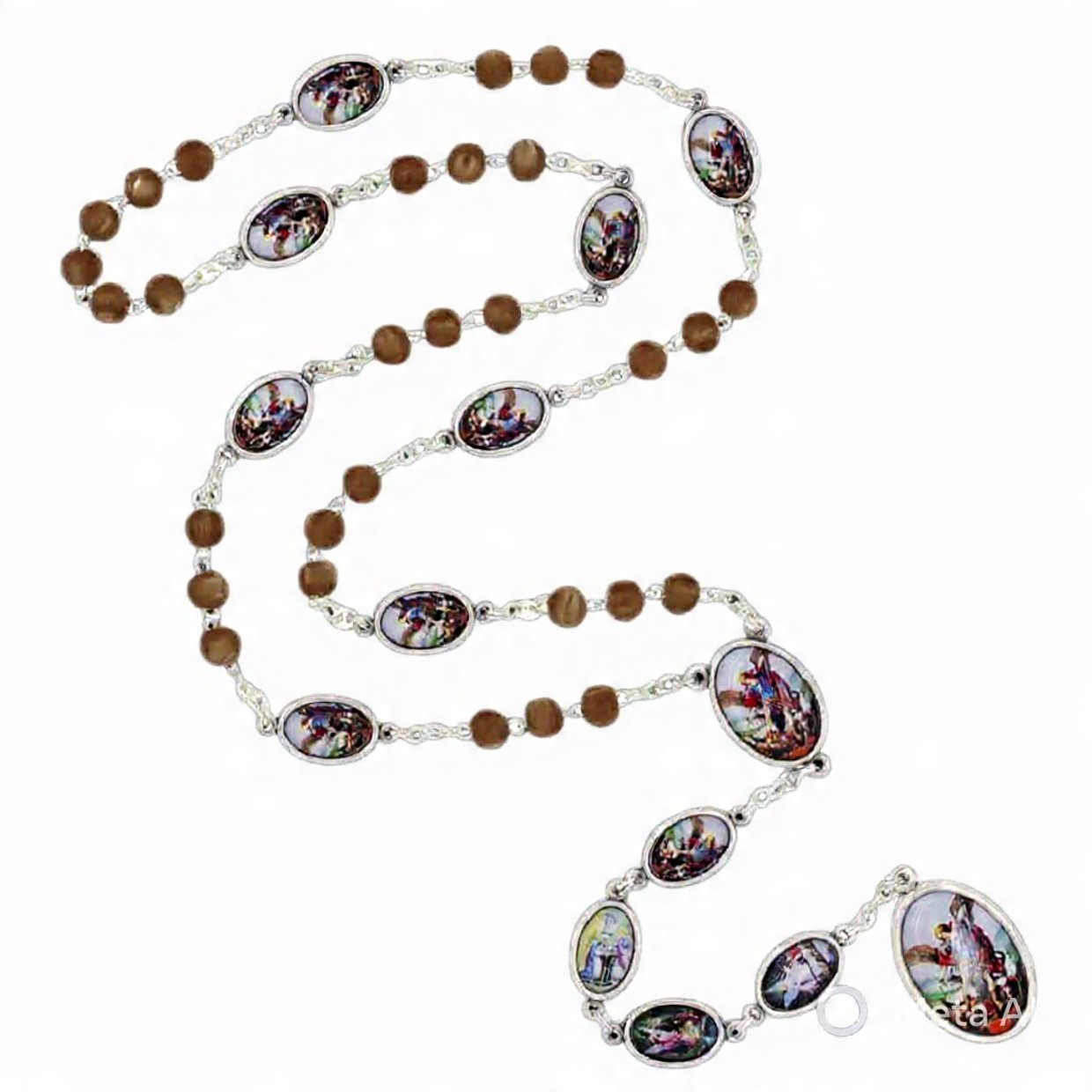 St Michael Chaplet Brown St Michael Chaplet Brown